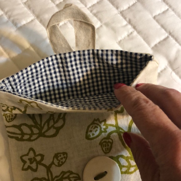 Cute handmade fabric bag - Picture 3 of 6